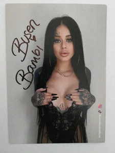 Busen Bambi Autogramm Signiert Sexy Erotik AK - Bild 1 von 1