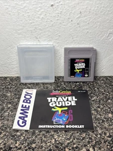 InfoGenius: Frommer's Travel Guide (Nintendo Gameboy, 1991) - Getestet - mit Handbuch - Bild 1 von 6