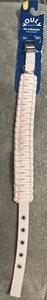 Youly the Bohemian Blush Pink Macrame Dog Collar, Small - Picture 1 of 4