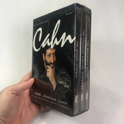 CAHN: Rabbi Jonathan Cahn 3 DVD Box Set - WND Films - 2012 - Image 1 of 4