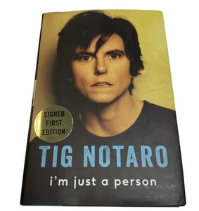 I'm Just A Person , Tig Notari Signed Hardback 1st Edition - Imagen 1 de 5