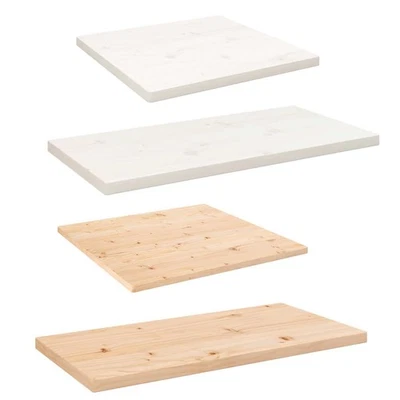 Tischplatte Ersatztischplatte Massivholz Kiefer Holzplatte Holztishplatte 40-110 - Bild 1 von 4