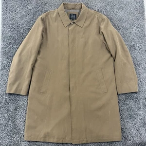 Jos. A Banks Business Trench Coat 48R Button Up - Picture 1 of 10