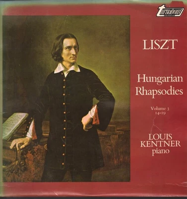 TV34268DS Louis Kentner Liszt - Hungarian Rhapsodies Volume 3 (14-19) LP vinyl - Image 1 of 4