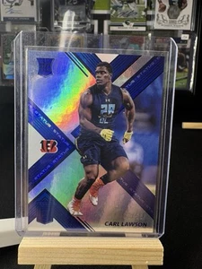 - 2017 Elite Status #136 Carl Lawson #/58 - Picture 1 of 2