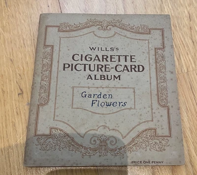 Wills Cigarette Cards, Garden Flowers, Full Set Of 50 Cards in Album 1939 - Image 1 of 4