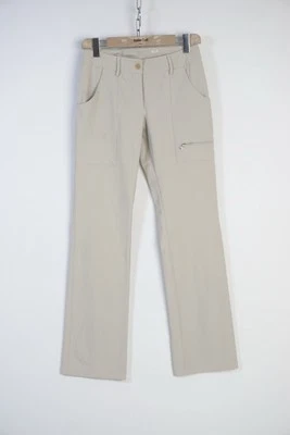 Pantalones cargo PRADA Milano WMNS beige talla 42 IT diseñador ropa informal de lujo RARO Foto 1 de 4