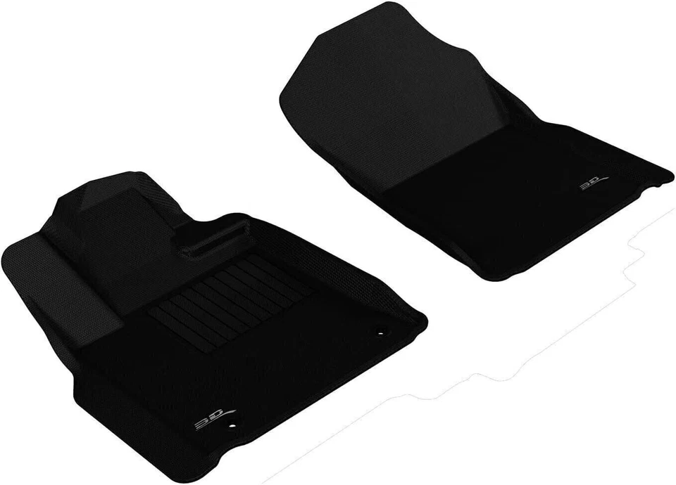 2012-2020 Toyota Tundra Reg/DBL/Crewmax/Sequoia 3D MAXpider Floor Mats - Black - Image 1 of 1