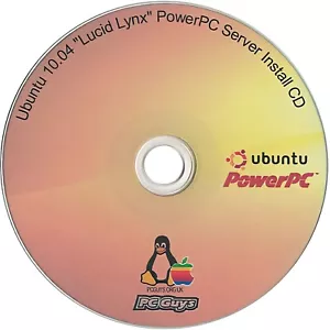 Ubuntu 10.04 Lucid Lynx PowerPC Server Edition CD Install Apple Mac G3 G4 G5 IBM - Picture 1 of 1