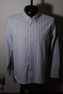 RAG & BONE Light Blue Long Sleeve "Oxford" Shirt Men's Size XL - Picture 1 of 6