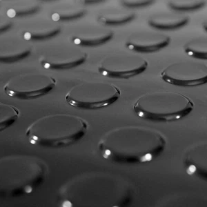 1m² Noppenmatte 1,0 x 1,0m | Stärke: 4,5mm | Bodenbelag Gummimatte - Bild 1 von 4