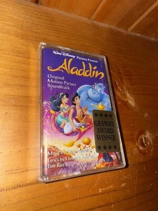 Aladdin Motion Picture Soundtrack Cassette Tape - Picture 1 of 4