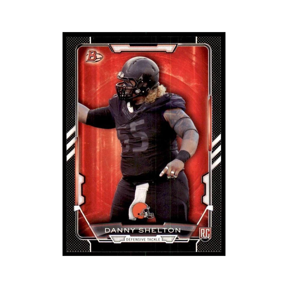 2015 Bowman Danny Shelton RC Football Cards #12 - Image 1 of 3