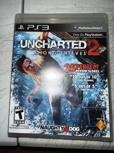 Rare Uncharted 2: Among Thieves Playstation 3 PS3 Black Label NEW SEALED - Picture 1 of 2