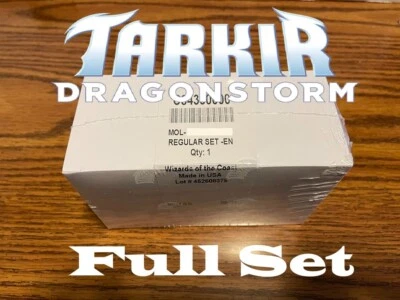 TARKIR: DRAGONSTORM Full Complete Set Sealed TDM MtG Magic EDH - Image 1 of 4