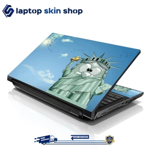 Laptop Skin Sticker Decal Cover Cartoon Statue for Notebook Apple Asus 13-16 in - Picture 1 of 4