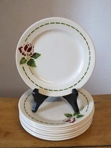 Niderviller modèle Blois, suite de 8 assiettes à dessert - Foto 1 di 7