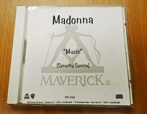 MADONNA CD Music 1 Track Pre-production 'In-House' REFRERENCE CD PROMO V Rare - Picture 1 of 12