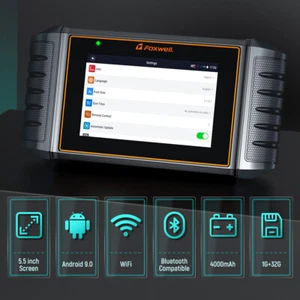 Bidirectional Car OBD2 Diagnostic Scanner Tool Key Coding TPMS OIL SRS Reset - Picture 1 of 10