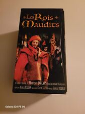 COFFRET 3 VHS + livret  collector "LES ROIS MAUDITS" NEUF