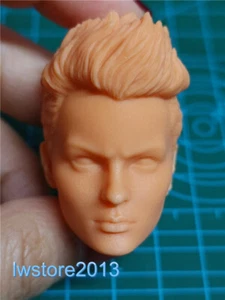 1/12 Captain Brie Larson Head Sculpt Carved For 6" Female Figure Body - Picture 1 of 6