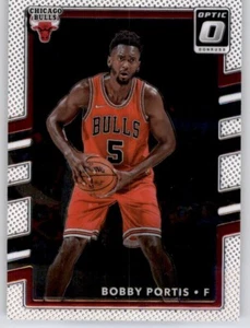 2017-18 Optic Bobby Portis NBA PWE Scheda Base Bulls #23 - Foto 1 di 2