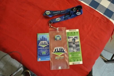 Super Bowl XLIII 2009 (43) completo - sin usar - como nuevo - juego de ticket auténtico Foto 1 de 4