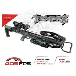 2025 Killer Instinct TEMPR-X Crossbow Kit FULL PACKAGE Hunting Bow Boss Lethal X - Picture 1 of 1