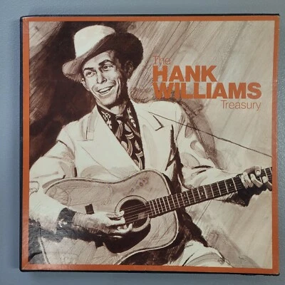 The Hank Williams Treasury 4-LP Box Set 1976 P4S 5616 - Image 1 of 4