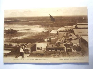 1918 MOROCCO CASABLANCA PORT - Picture 1 of 2