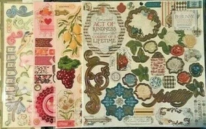 Bo Bunny Spanplatte 12 x 12 ~ Sie wählen ~ 40-53 Stück ~ so süß & nützlich! Schneller Versand! - Bild 1 von 7