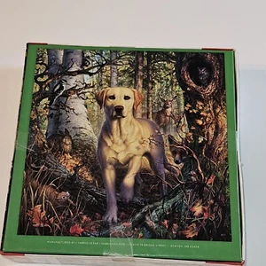 Ceaco - Mark Fredrickson - Yellow Labrador -550 Piece Jigsaw Puzzle  20" x 20" - Picture 1 of 2