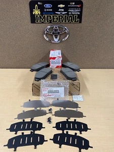 Toyota Tacoma 2005-2015 2x4 original fabricante de equipos originales freno delantero pastillas TCMC y kit de cuña - Imagen 1 de 5