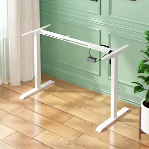 Ufurniture Electric Standing Frame Height Adjustable Sit Stand Frame No Desktop - Picture 1 of 6