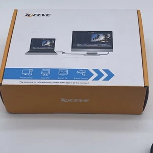 KVM Switch 3 Monitors 3 Computers 8K@60Hz 4k@144Hz HDMI 4 USB 3.0 Ports - Photo 1/11