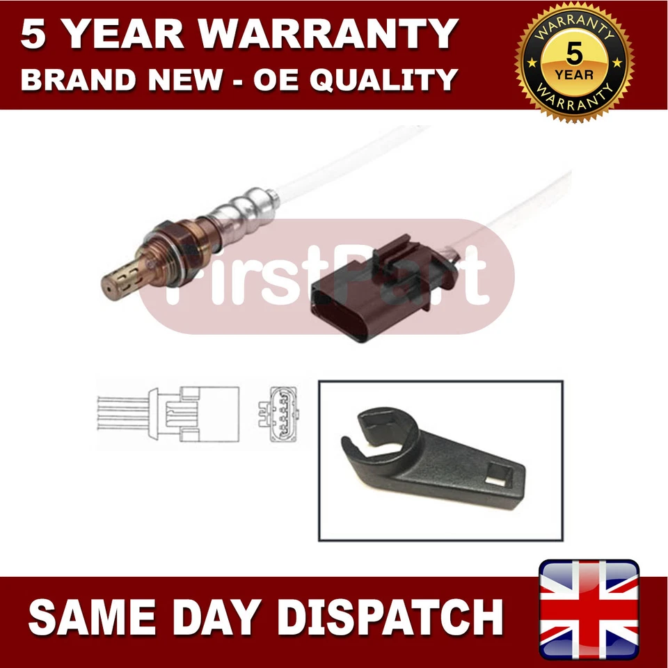 Adatto per Rover 75 45 MG MG ZT MG ZS Sensore Lambda + Strumento di Montaggio Anteriore Prima Parte - Immagine 1 di 1