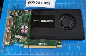 BOX001-029 - PNY NVIDIA QUADRO K2000D 2GB GDDR5 Graphic Card - USED - Picture 1 of 2