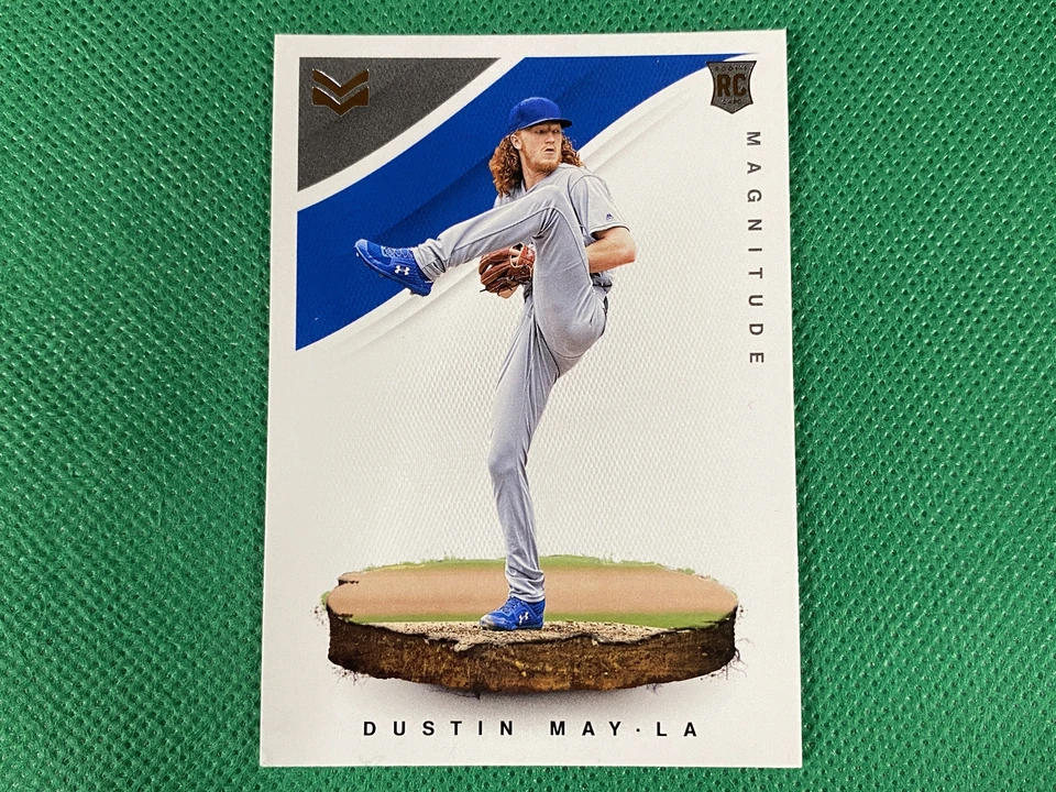 2020 Panini Magnitude #17 Dustin May RC Rookie Los Angeles Dodgers - Image 1 of 1