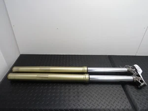 14 15 YAMAHA YZ 450 YZ450F OEM FRONT FORKS RIGHT LEFT FORK TUBES STRAIGHT NICE! - Picture 1 of 17