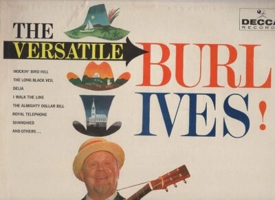 Burl Ives - The Versatile Burl Ives Vinyl LP - Image 1 of 4
