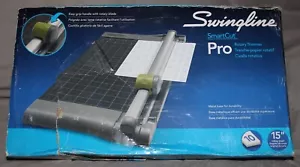 Swingline Smartcut Pro Metal 10-Sheet Rotary Paper Trimmer 15" Cut BOX DAMAGE - Picture 1 of 1
