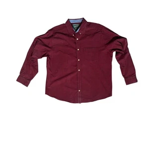 Woolrich Herren XL Hemd mit Knopfleiste rot schwarz Gingham Karo kariert langarm - Bild 1 von 7