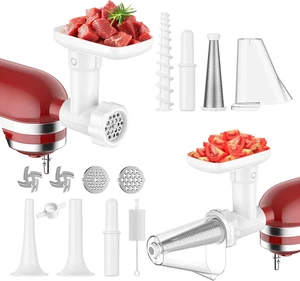 Obst- und Gemüsesieb-Aufsatz für Kitchenaid Standmixer, inklusive Foo - Bild 1 von 12