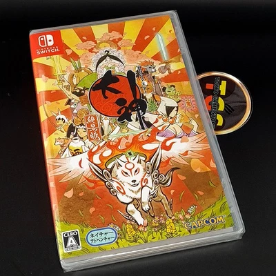 Okami: Zekkeiban Nintendo Switch Japan Game in EN-FR-DE-JP Neuf/NewSealed Capcom - Imagen 1 de 4