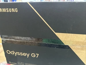 New, SAMSUNG 28 Odyssey G70B 4K UHD IPS 144Hz 1ms G-Sync Gaming Monitor - Picture 1 of 2