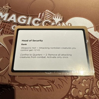 MagicCon Las Vegas 2025 Exclusive Black Lotus Unknown Planechase Planes - Sealed - Image 1 of 2