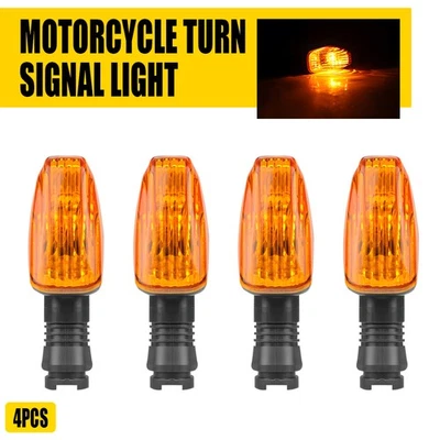 4x luces intermitentes para motocicleta Ninja Kawasaki Zx-10R 2008-2017 Foto 1 de 4