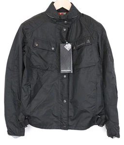 TUCANO URBANO Tina Women's Jacket L Black Windbreaker Lined Moto Single-Breasted - Picture 1 of 10