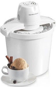 Ice Cream Maker Hamilton Beach 4 quart - New In Box - Picture 1 of 8