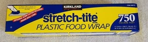 Kirkland Signature Stretch Tite Plastic Food Wrap 11 7/8 Inch X 750 SQ. FT - Picture 1 of 1